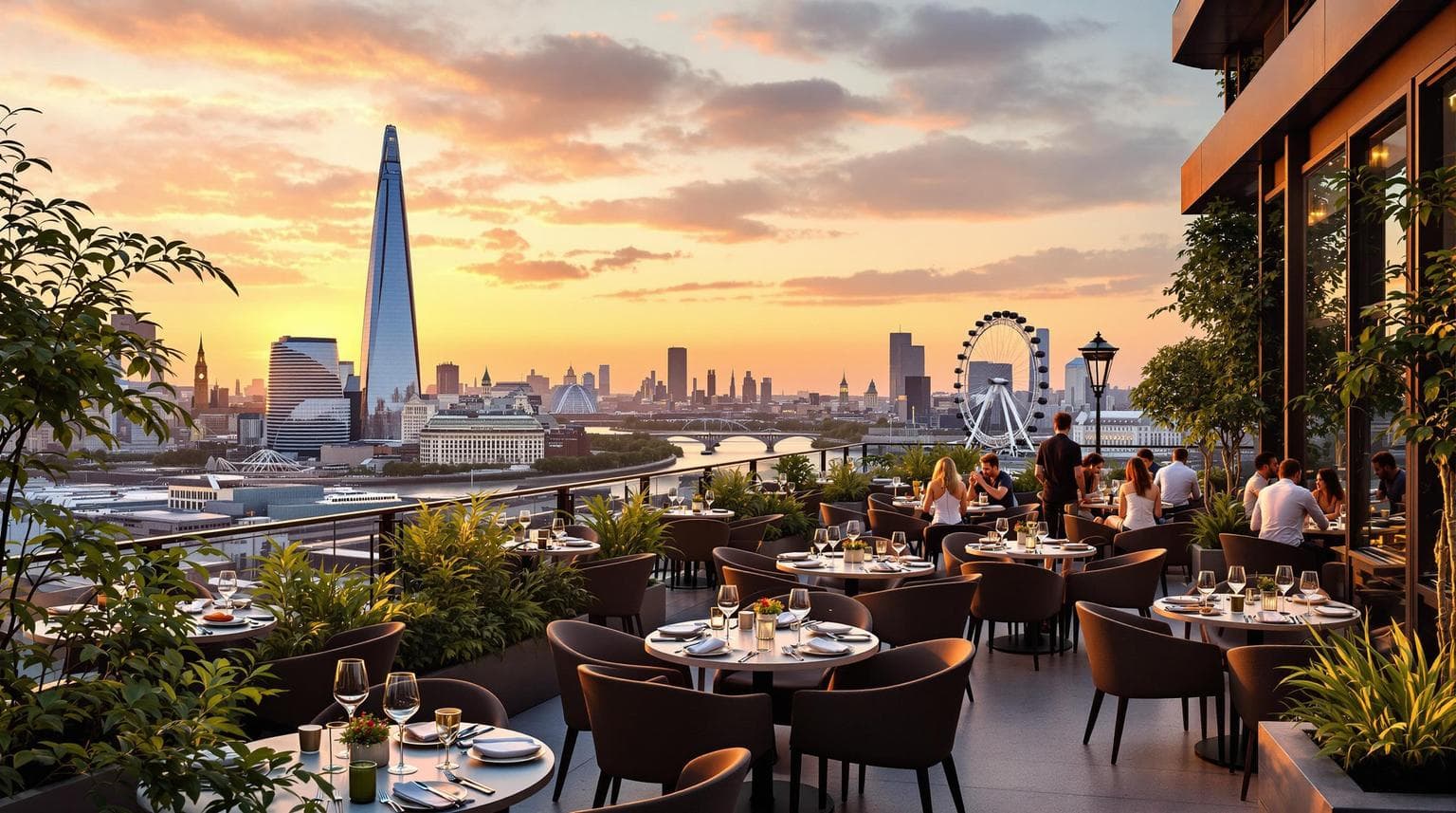 15 Best Rooftop Restaurants London 2025