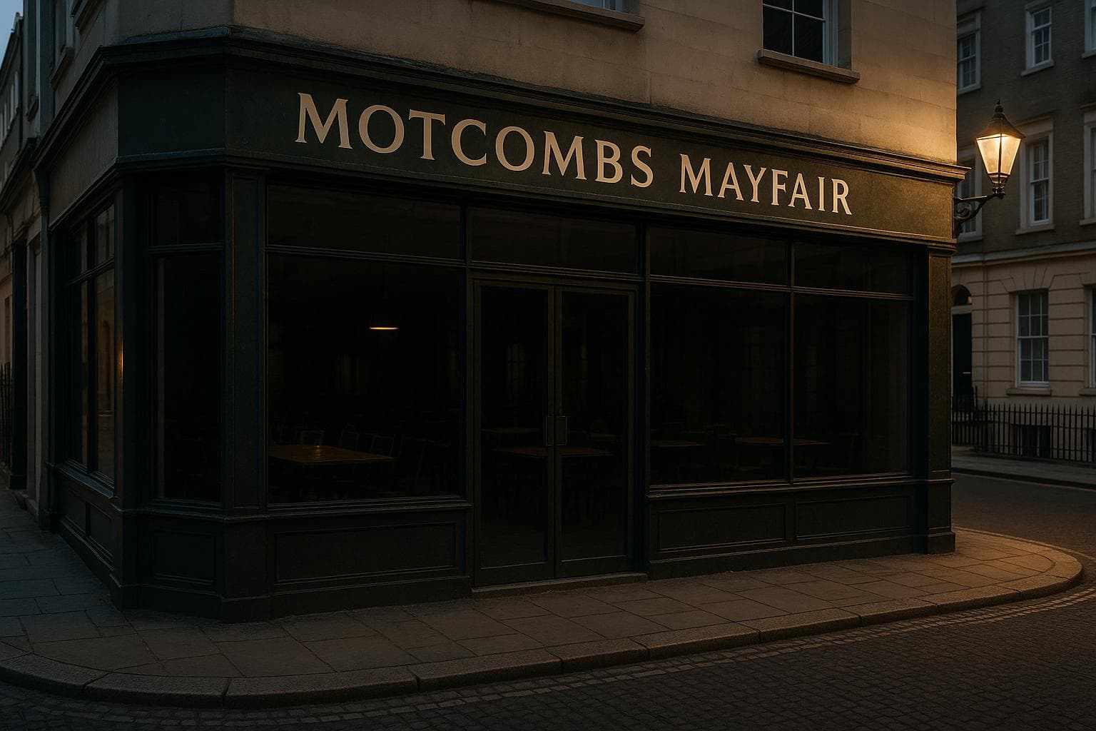 Motcombs Mayfair closes abruptly, ending a short-lived run after five months